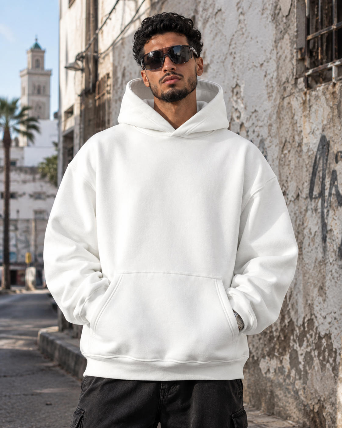 prumime hoodie overzid